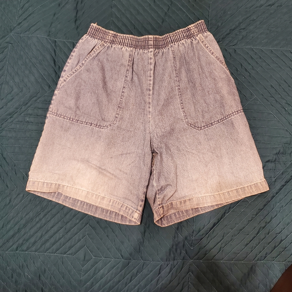Vintage Denim Bermuda Shorts